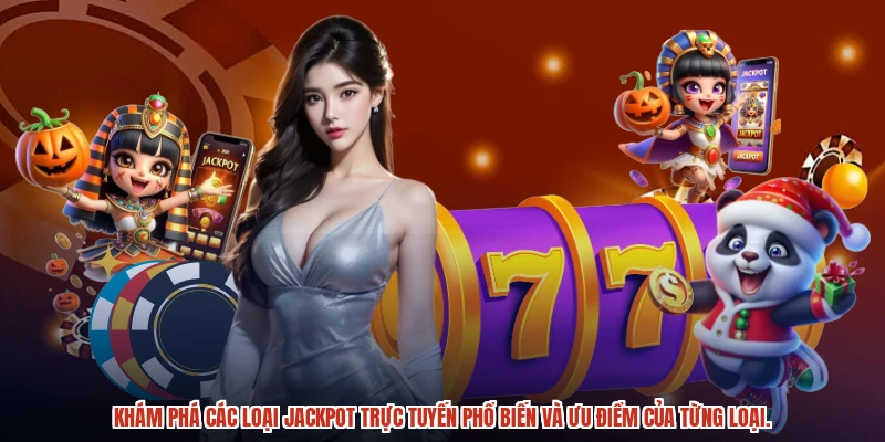 Khám phá các loại jackpot trực tuyến phổ biến và ưu điểm của từng loại.