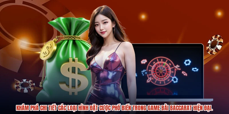 Khám phá chi tiết các loại hình đặt cược phổ biến trong game bài baccarat hiện đại.