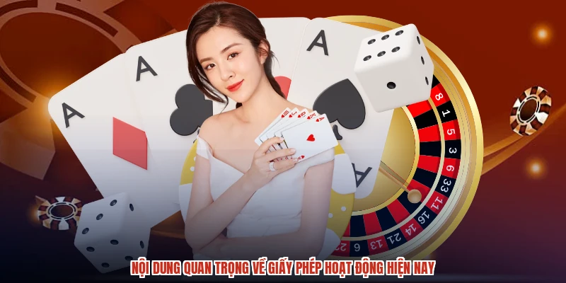 Nội dung quan trọng về giấy phép hoạt động hiện nay